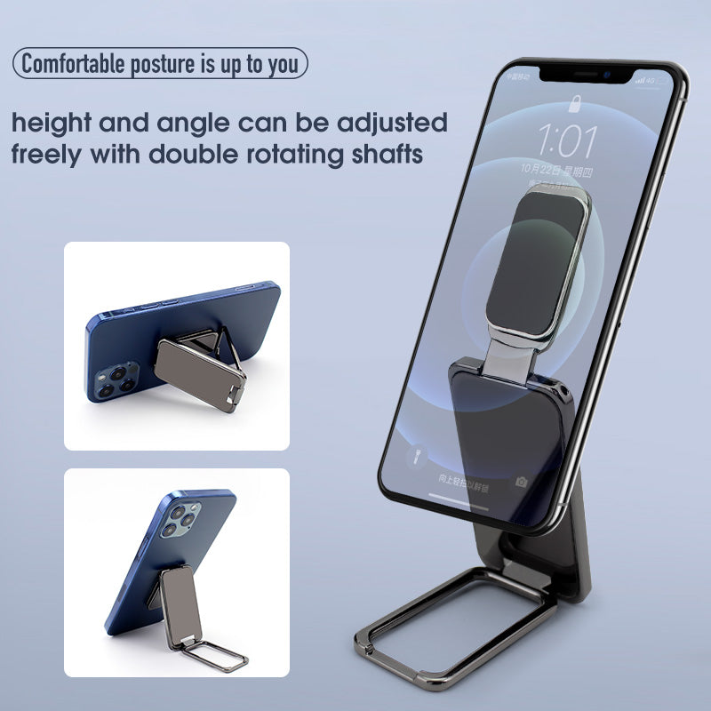 Phone Ring Holder Finger Kickstand for desktop with 360 degree rotation