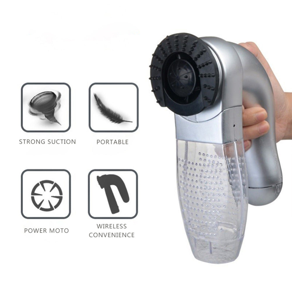 Electric Pet Hair Vacuum Cleaning Brush