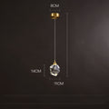 All Copper Light Luxury Crystal Modern Chandelier
