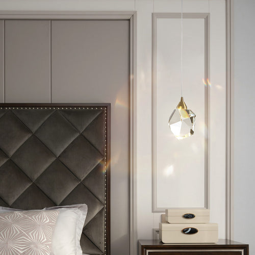 All Copper Light Luxury Crystal Modern Chandelier