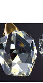 All Copper Light Luxury Crystal Modern Chandelier