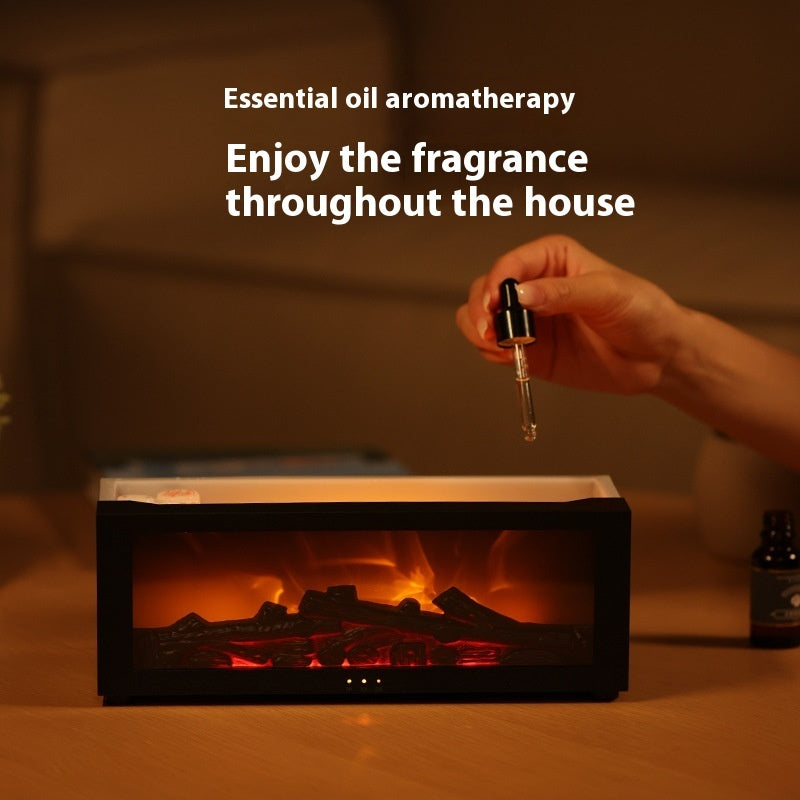 Flame Aromatherapy Colourful Essential Oil Diffuser/ Humidifier
